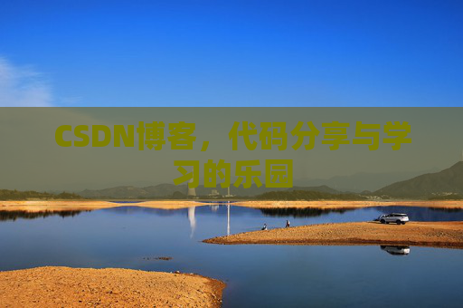 CSDN博客，代码分享与学习的乐园